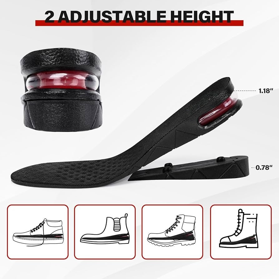 Adjustable Comfort Height Insoles